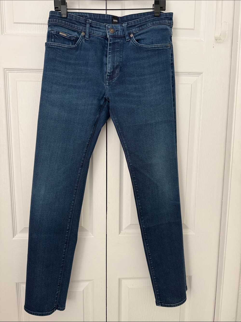 Hugo Boss Men’s Jeans Candiani Denim Straight Leg Size 32 /32